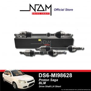 NAM MI98628 DRIVE SHAFT LH SHORT (BLM 1.3 A/T)