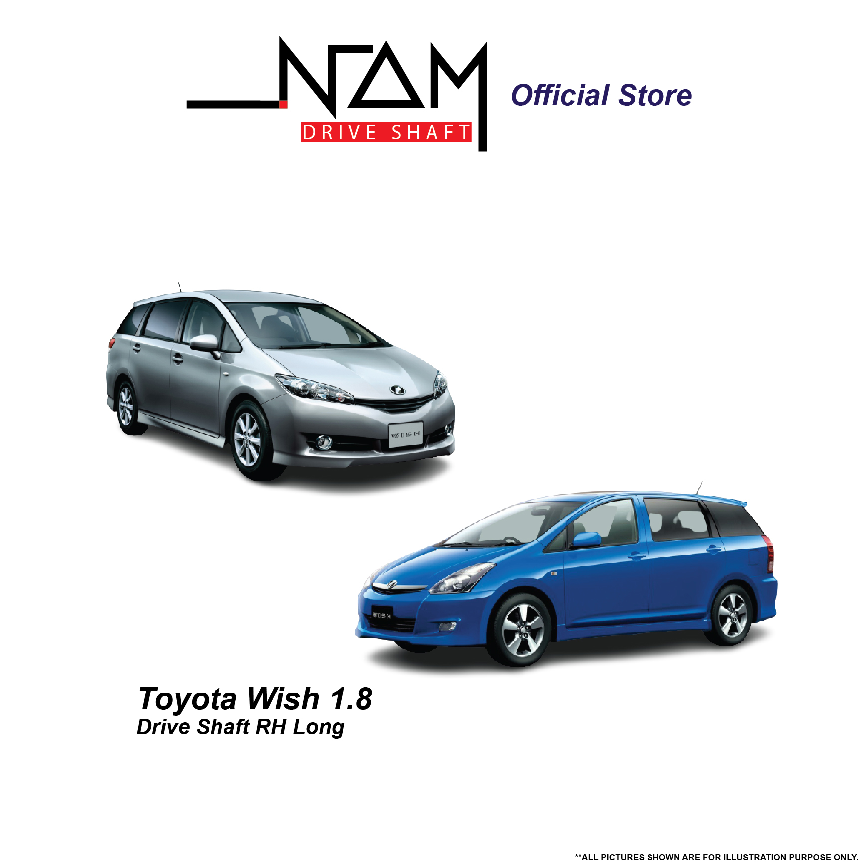NAM TO98981 DRIVE SHAFT RH LONG (ALTIS 03-09 1.8,WISH 1.8 ZNE10,ZGE20 1.8) - Image 4