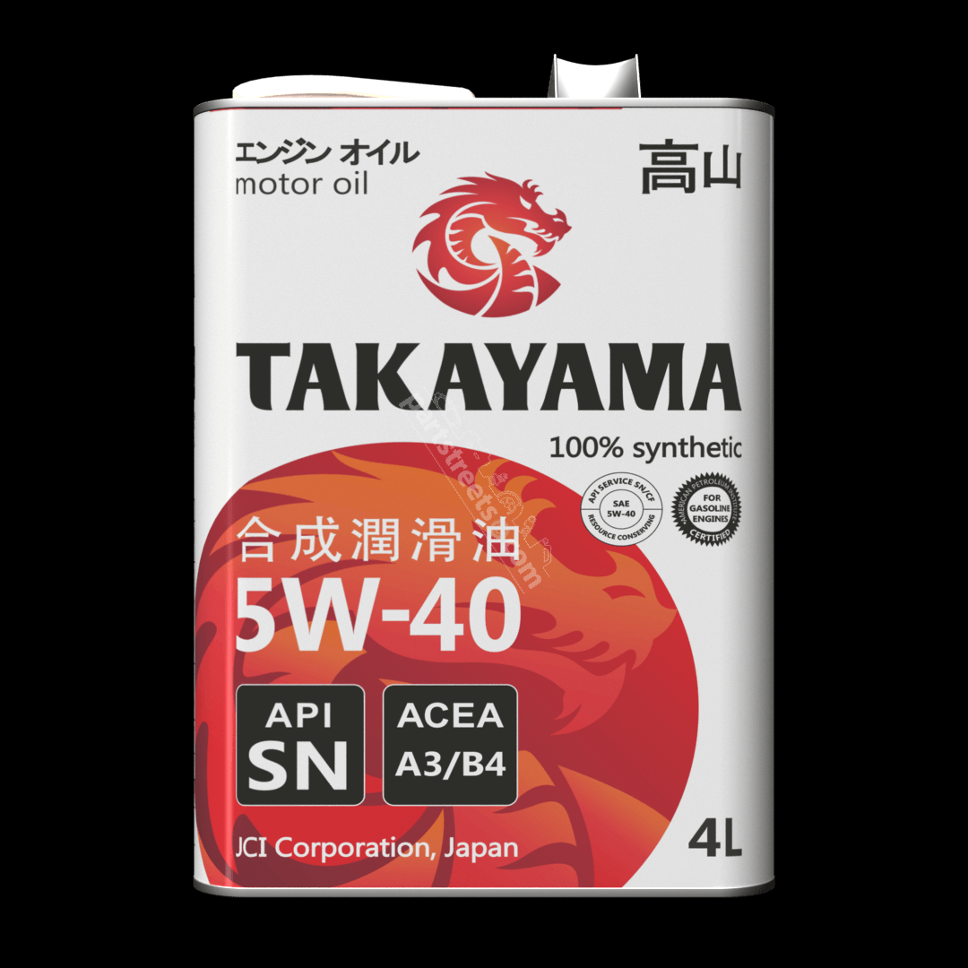 TAKAYAMA 5W40 4l front