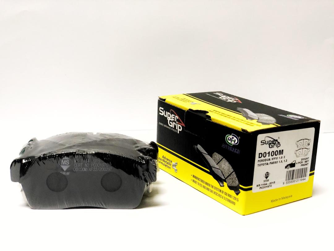Supergrip Disc Brake Pad - D 0101M (Front)