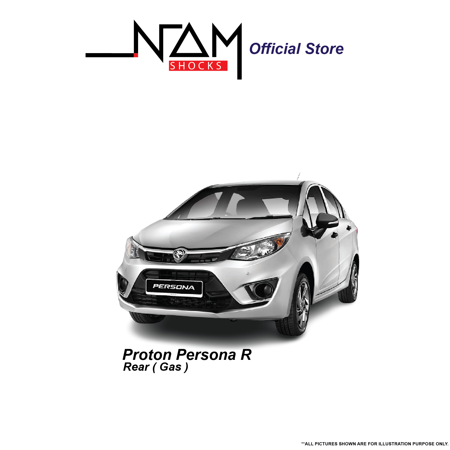 NAM Shock Absorber - CS3-1M069 (IRIZ 14', PERSONA 'R' ) - Image 3