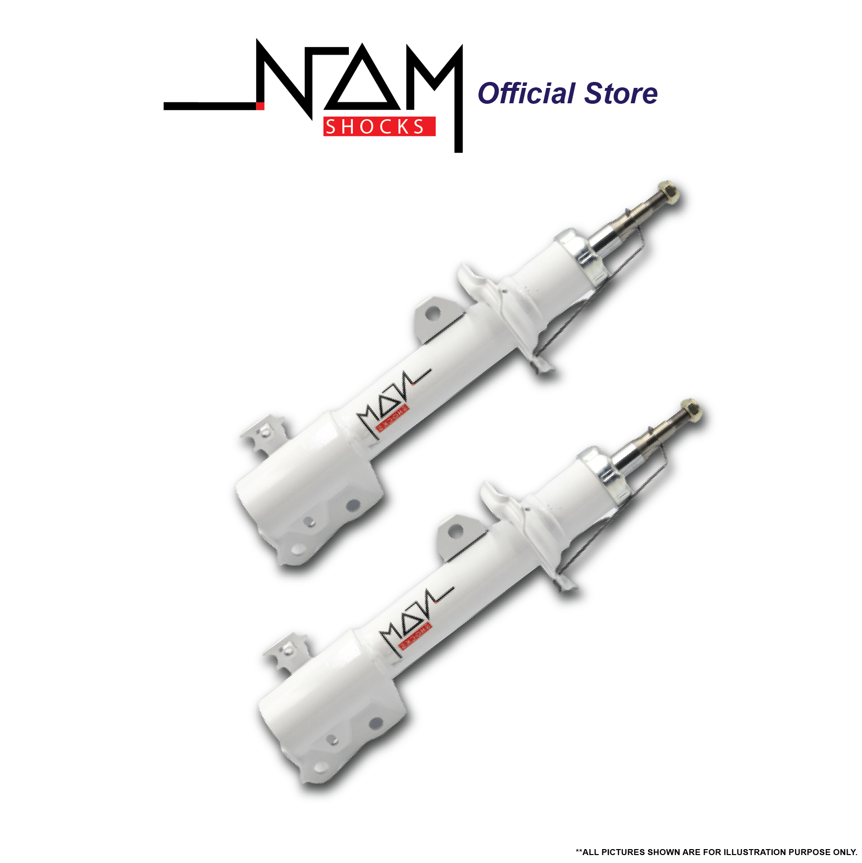 NAM CS3-3M037 Front Right Shock Absorber (VIOS NCP93, PRIUS) - Image 2