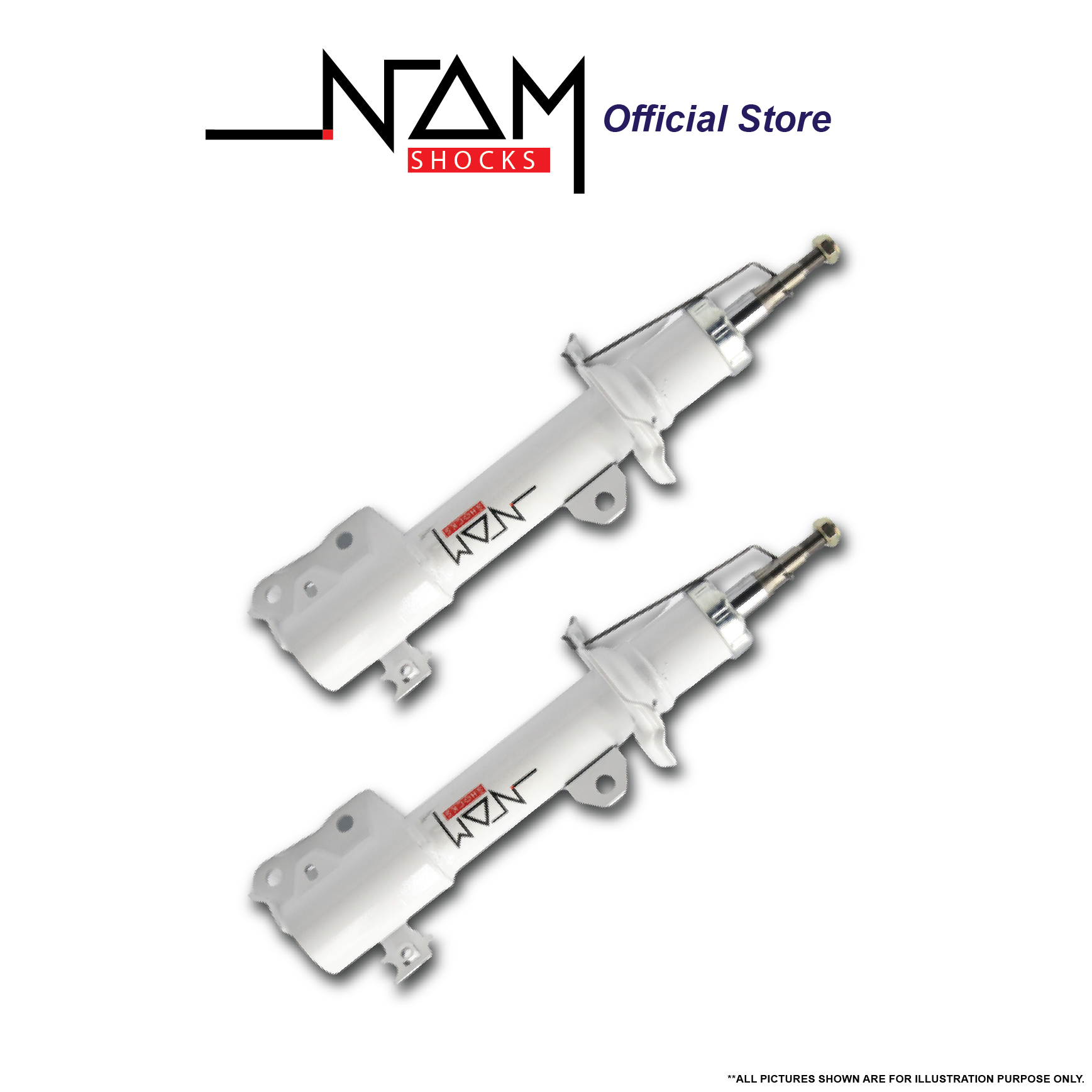 NAM CS3-3M038 Front Left Shock Absorber (VIOS NCP93, PRIUS) - Image 2