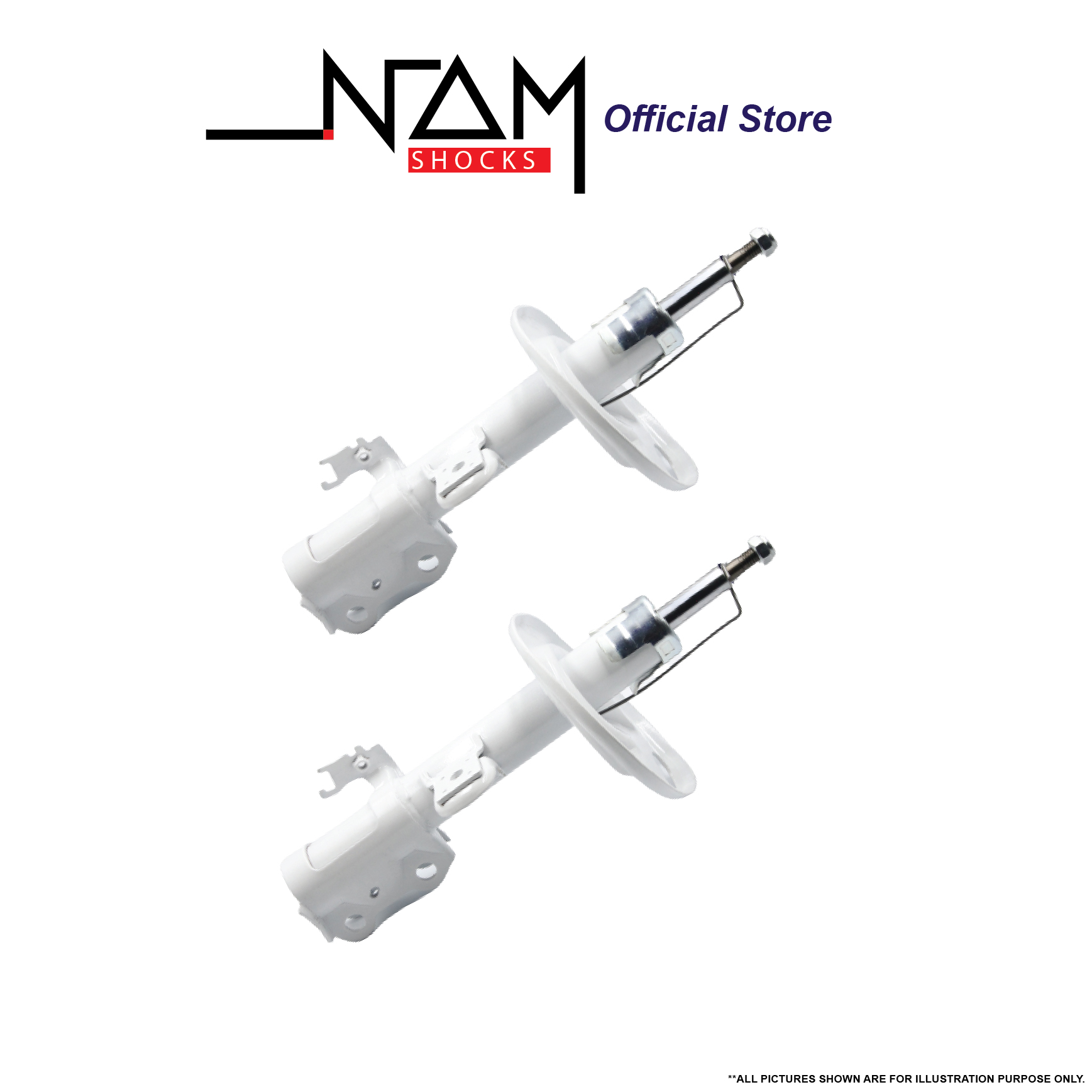 NAM CS3-2M043 Front Right Shock Absorber (G.LIVINA X11J, LATIO, SYLPHY) - Image 2