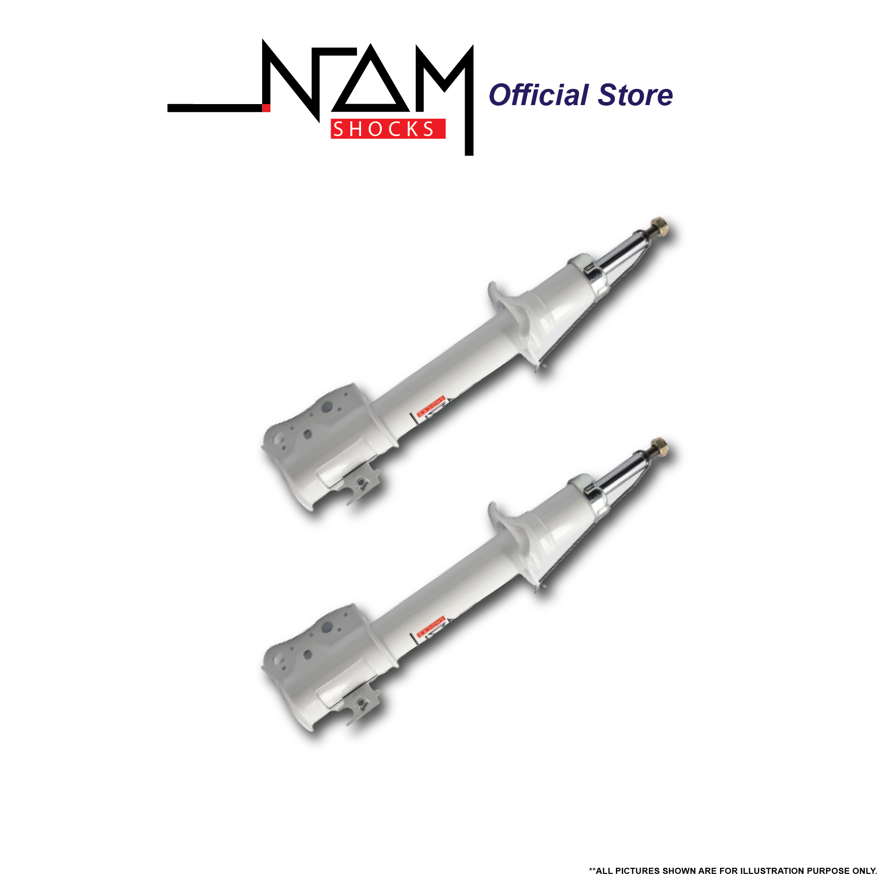 NAM CS3-32148 Front Right Shock Absorber (ALMERA) - Image 2