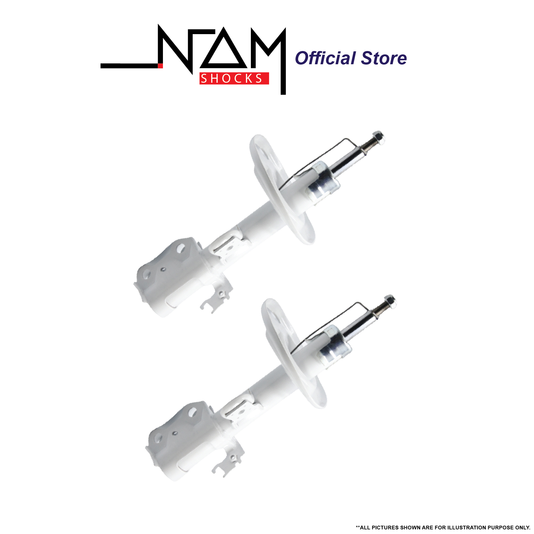 NAM CS3-2M084 Front Left Shock Absorber (CITY T9A 13`, JAZZ T5A) - Image 2