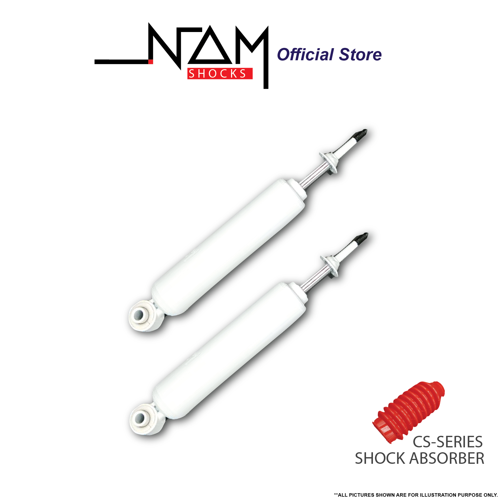 NAM CS6-4666 Front Shock Absorber (MAZDA BT 50) - Image 2