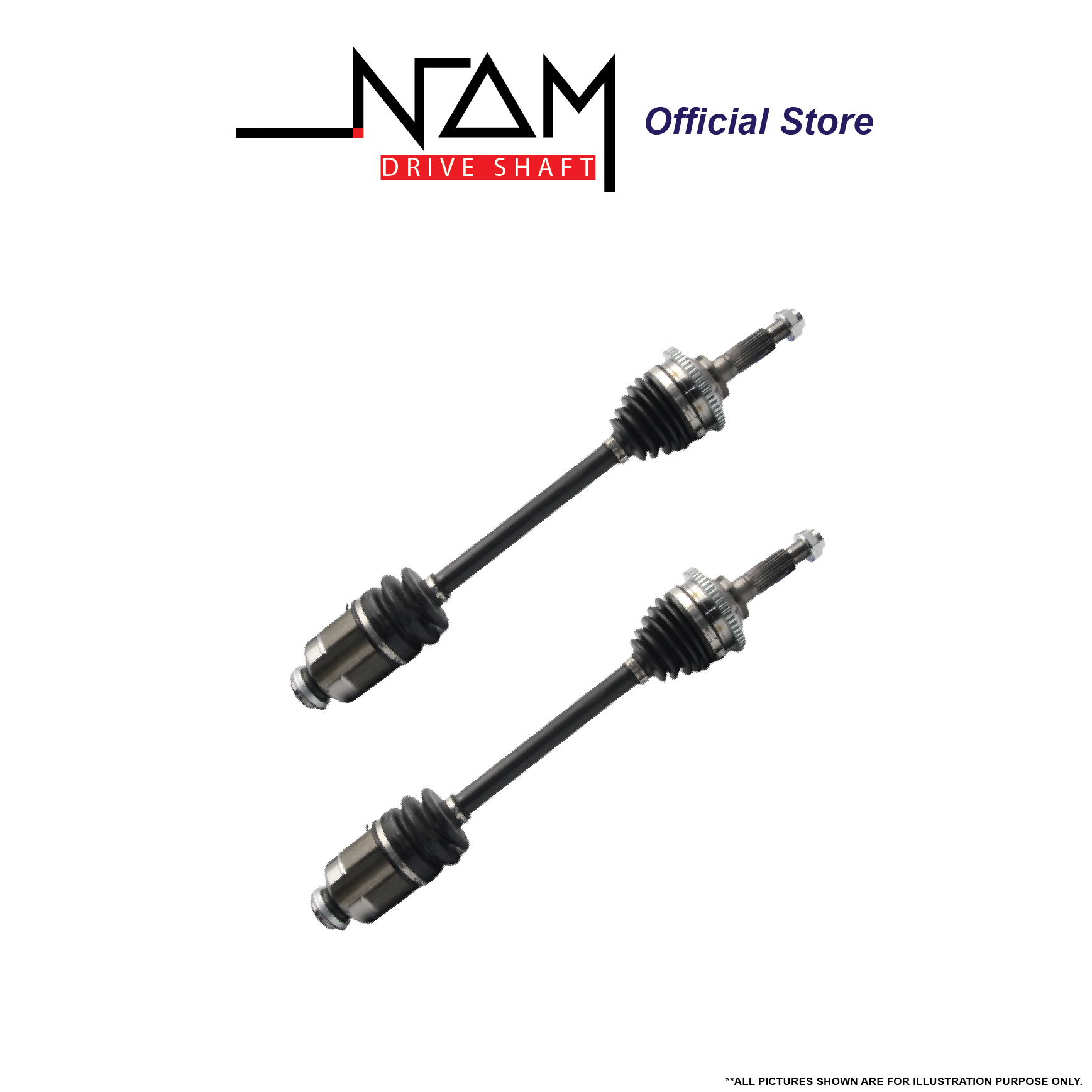 NAM DA98901 DRIVE SHAFT LH SHORT (KANCIL 660,850 M/T 24") - Image 2
